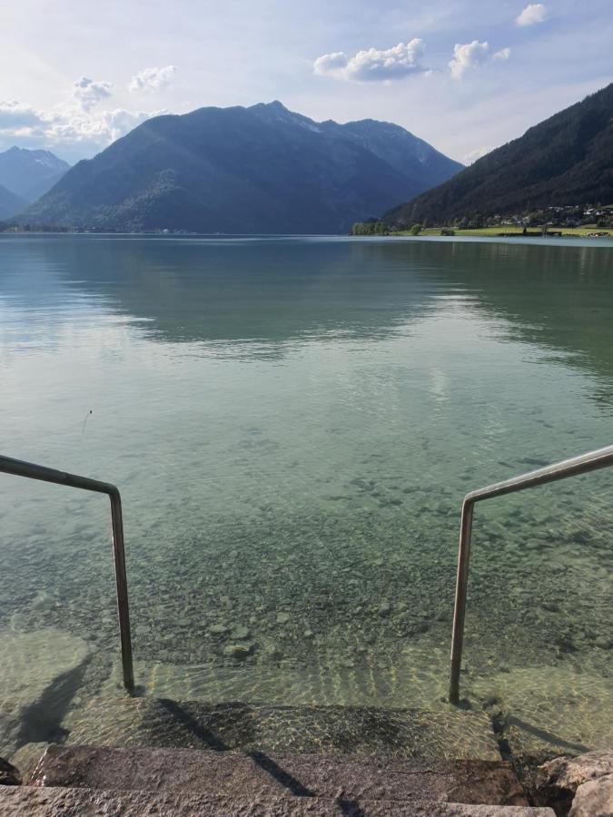 Urban Alpine Penthouse With Lake View Villa Maurach  Exteriör bild